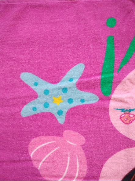 Athom Trendz Dora Pink Kids Bath Towel 350 GSM 60x120 cm (Pink)(SKU-L41)-4