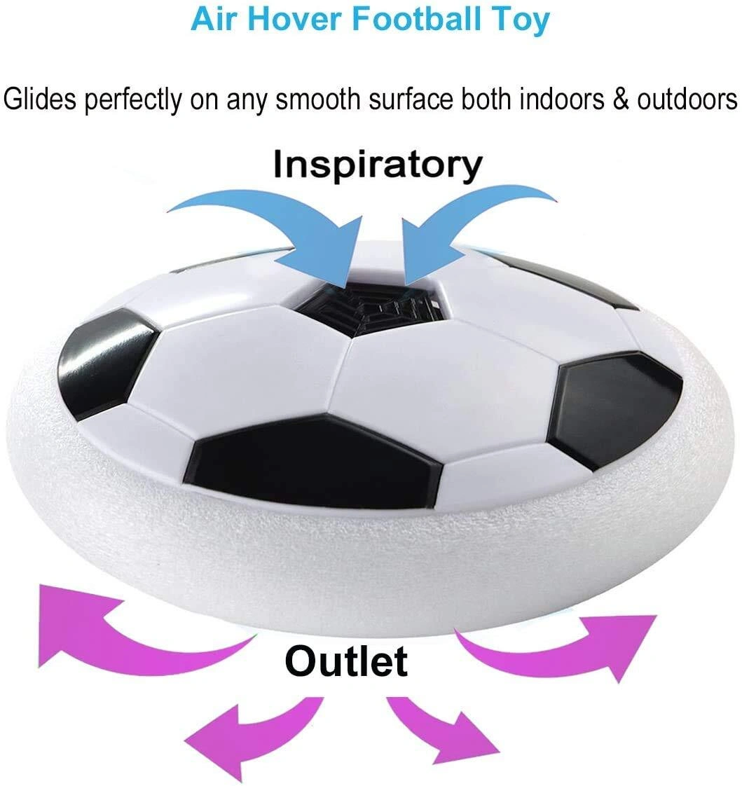 1 Pcs Hover Soccer Ball, Air Power Floating Football Soccer Disk