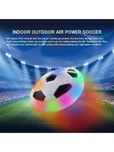 FunBlast Floating Hover Football Soccer Ball Toys for Kids Indoor &amp; Outdoor Games for Boys,Girls &amp; Children – Multicolor G306-3
