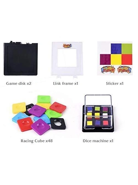 3D Cube Racing Puzzle Cube Classic Fast-Paced Strategy Sequence Board Game (Puzzle Cube Game) G310-3