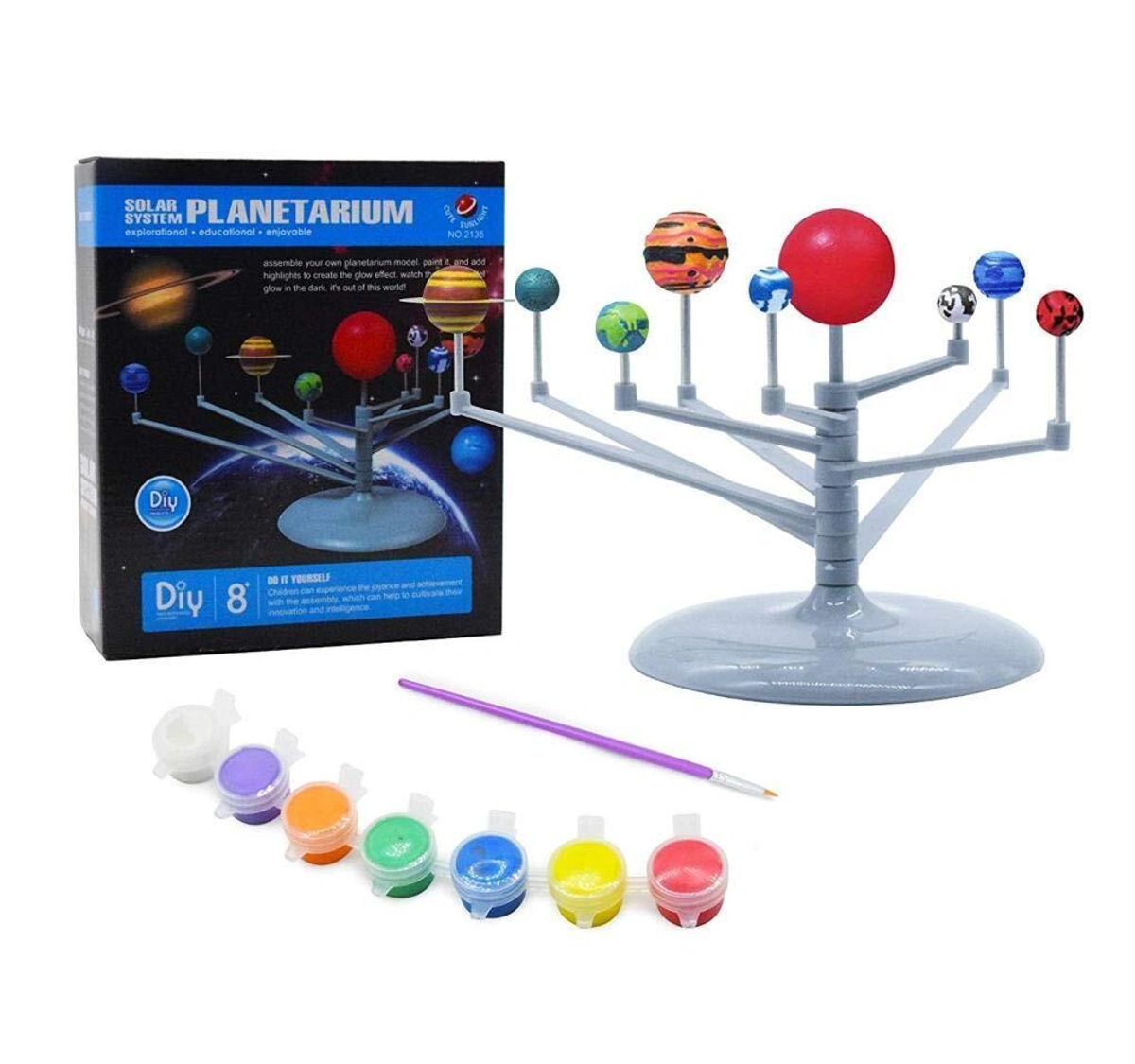 Solar System Planetarium Model Kit Astronomy Science Toys