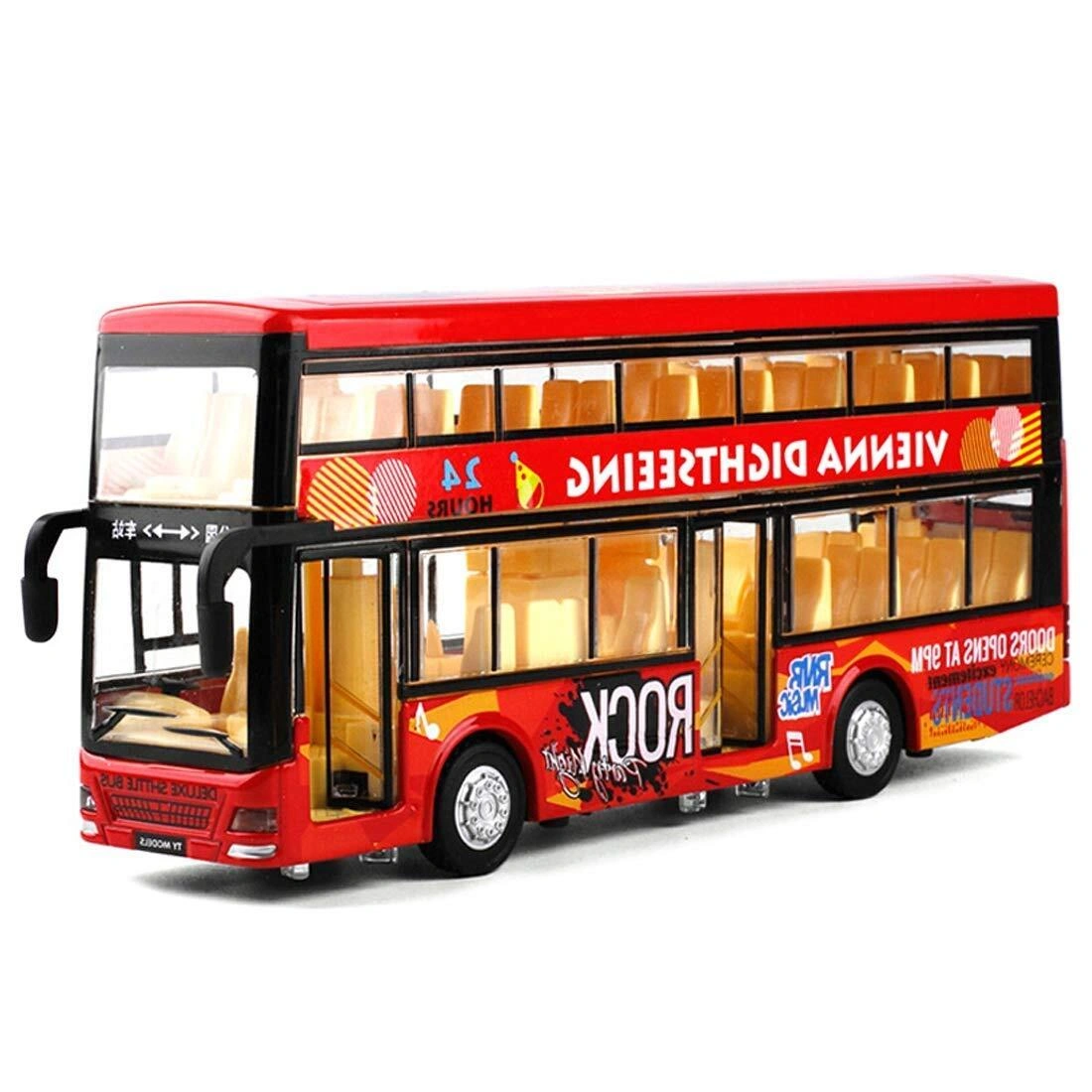 Double hot sale bus toy