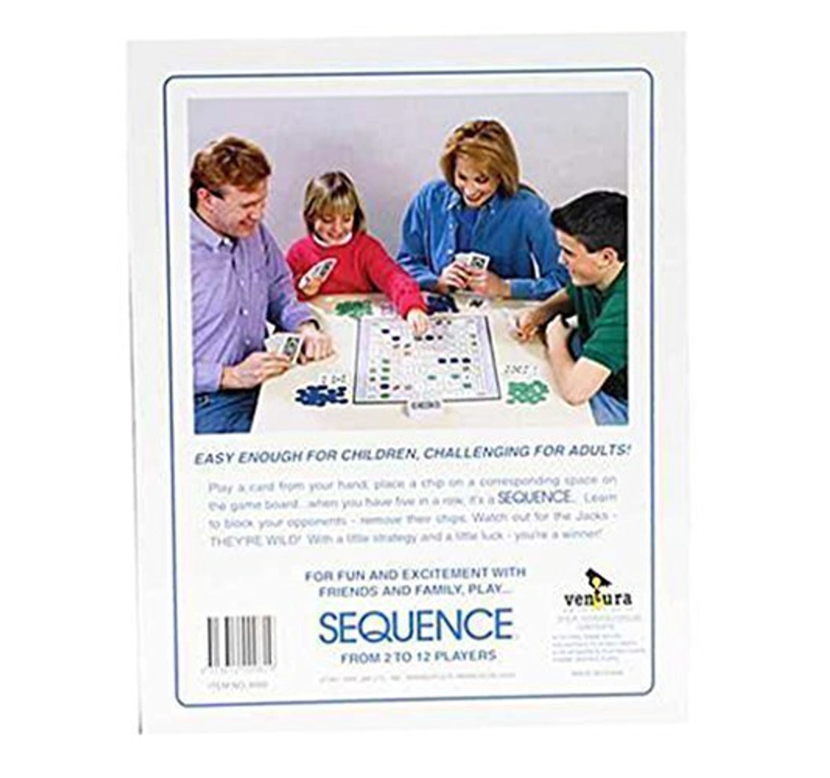 Jax SEQUENCE Board Game