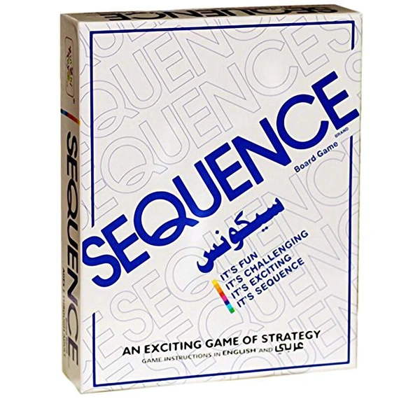 Buy Sequence Board Game for Kids & Adults with Playing Card and