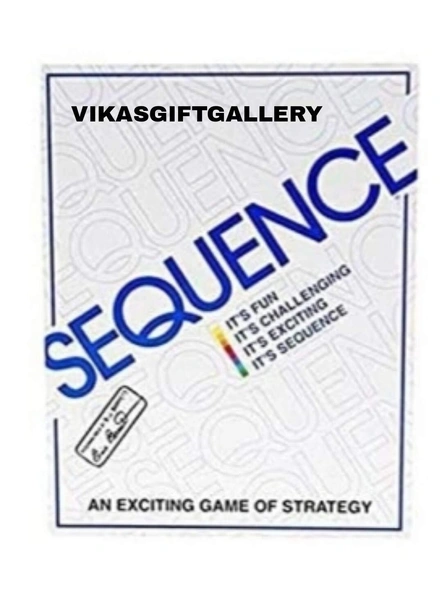 Sequence Card Game for Kids 7 Year Plus G335-1