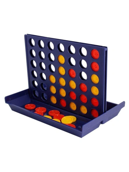 Connect 4 Game Classic Master Foldable Kids Children Line Up Row Board Puzzle Toys Gifts Board Game Educational Math Fun Toy G341-2