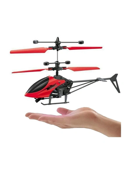 Flight Induction Without Remote Control Chargeable Helicopter Toy for Kids | Boys ( Multicolor) G362-3
