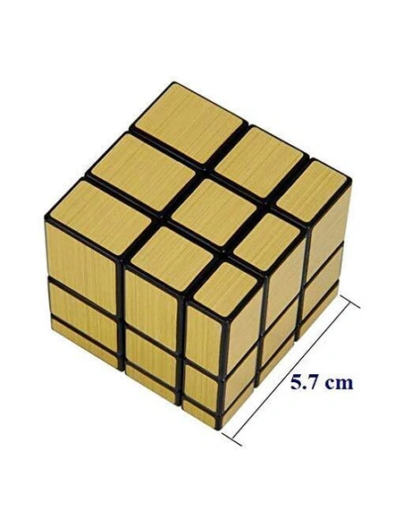 High Stability Stickerless Speed Cube (Golden Mirror) G374-G374