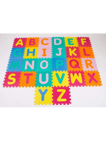 26 Pieces EVA Foam Puzzle Mats Interlocking Learning Alphabet ABC Jigsaw Tiles (Large) G383-G383