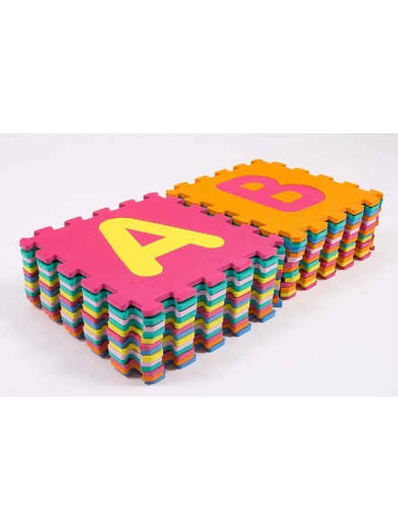 26 Pieces EVA Foam Puzzle Mats Interlocking Learning Alphabet ABC Jigsaw Tiles (Large) G383-3