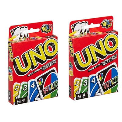 Uno Playing Card Game (Pack Of 2) G384A