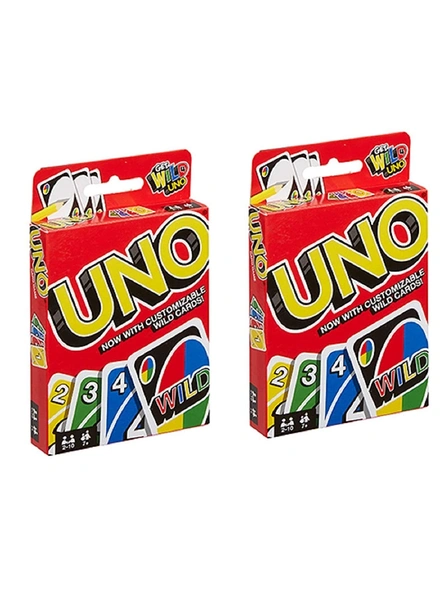 Uno Playing Card Game (Pack Of 2) G384A-G384A