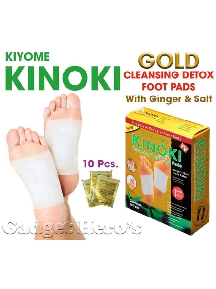 Acupressure Health Care Systems Kinoki Foam, ABS Cleansing Detox Foot Spa Pads - (Pack of 10) G410-1