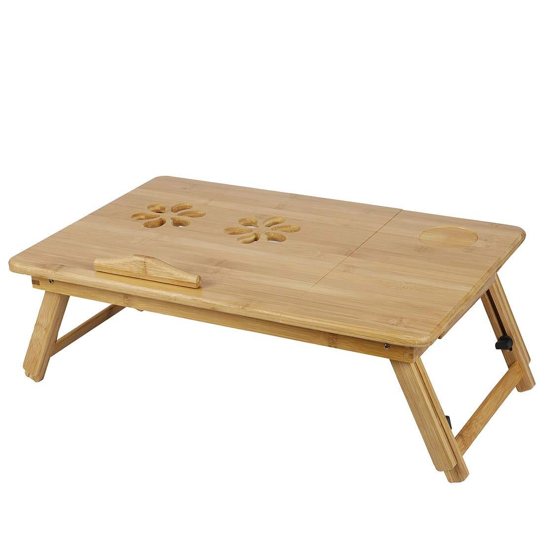 Laptop table deals for bed wooden