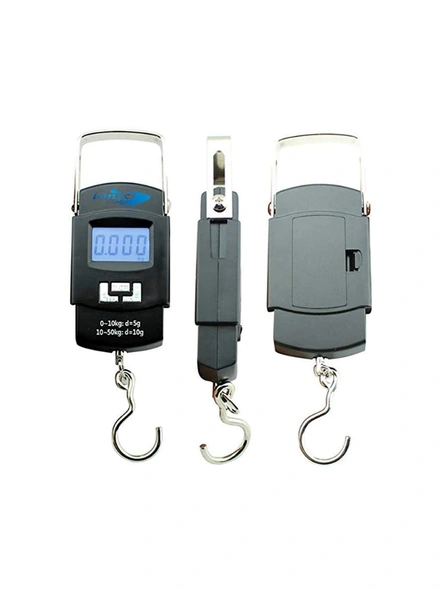 Weight Machine | Luggage Bag Weight Scale | Digital Weight Machine | Kitchen Weighing Scale | Electronic Portable Fishing Hook Type Digital LED Screen weighing scale 50 kg G431-4
