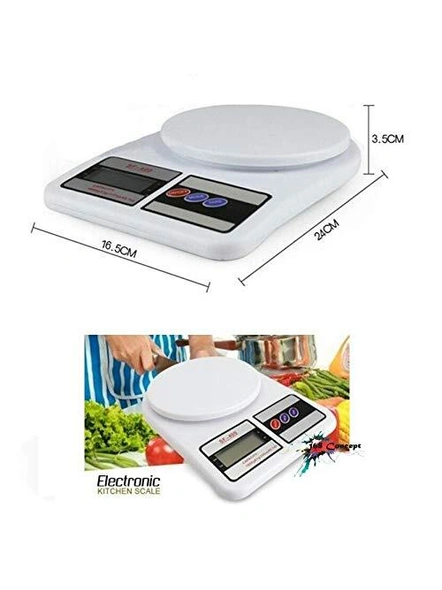 Multipurpose Portable Electronic Digital Weighing Scale Weight Machine (10 Kg) G433-4