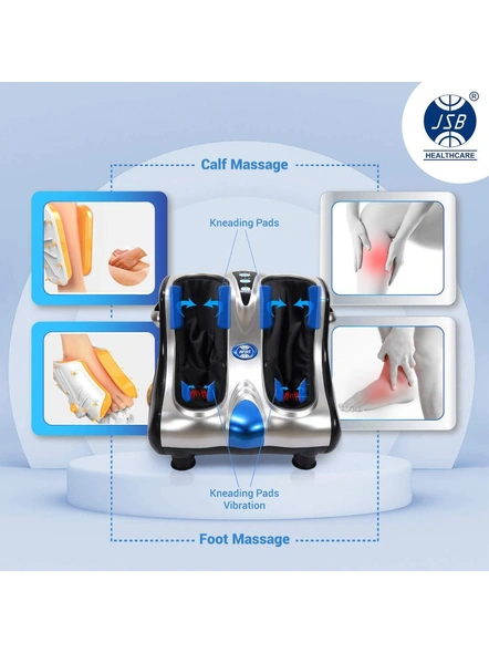 Leg &amp; Foot Massager for Pain Relief with Human Hands Like Pressing &amp; Vibration Reflexology (AC Powered) G441-1