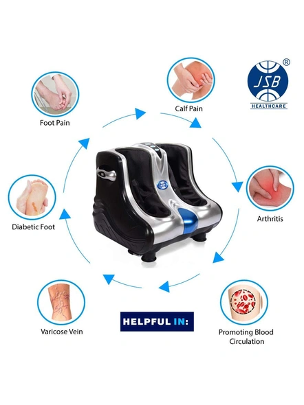 Leg &amp; Foot Massager for Pain Relief with Human Hands Like Pressing &amp; Vibration Reflexology (AC Powered) G441-4