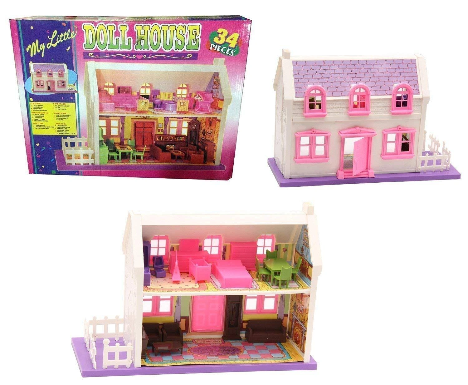 Doll house best sale set for girls