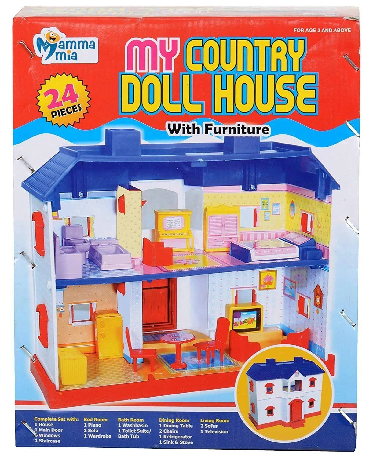 Country dollhouse hot sale