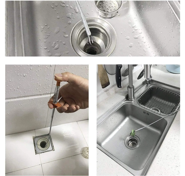 Department Store 1pc Dredging Tool; Sink Drain Overflow Cleaning