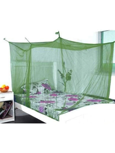 Polycotton Mosquito net for Bed (Multicolor, 4 x 6.5 ft) G506-G506
