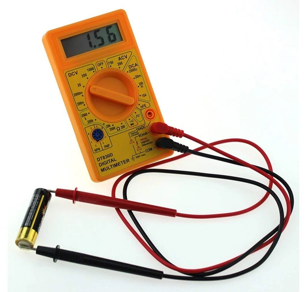 digital multimeter or multitester or Volt-Ohm meter, an electronic