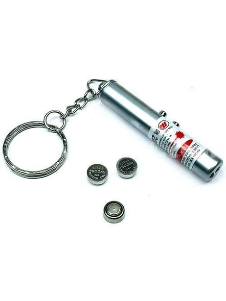 3 in 1 Pocket RED Laser Pointer Plus Torch Laser Pointer Torch with Emergency Hazard led Light and Hook LED Torch and UV Light (Color May Vary) G547-G547