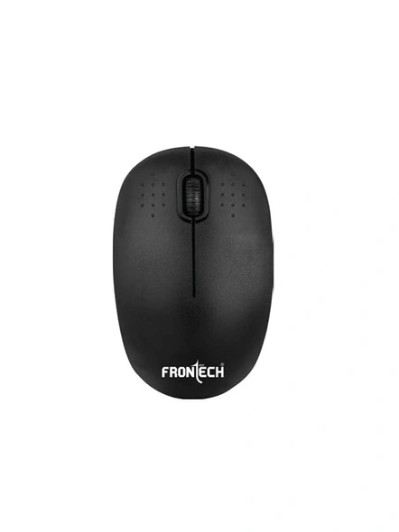 MS-0003 Optical Wireless Mouse | 2.4GHz Wireless | Nano Receiver | Plug &amp; Play USB Mouse | Black G562-G562