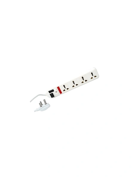 Spike Guard with Surge Protector Spike Buster Spike Board with 1.5 m Cord Extension Boards with 4 Sockets Spike Buster for Home, Offices G583-1