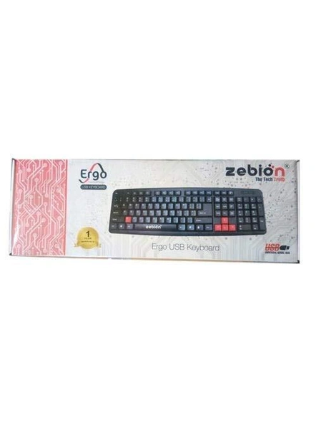 ZEBION K200 USB Keyboard G592-1