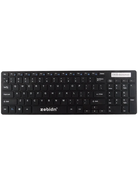 Zebion Ergo Wireless Slim Fit G1600 Keyboard and Mouse G603-1