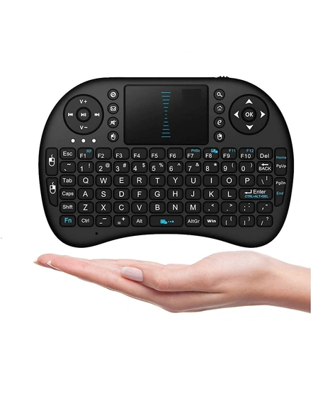 Small Wireless Bluetooth Keyboard with Smooth Touchpad Function Handheld Keyboard for Gaming &amp; Official Use Compatible with All Devices (Multi Color) G626-4