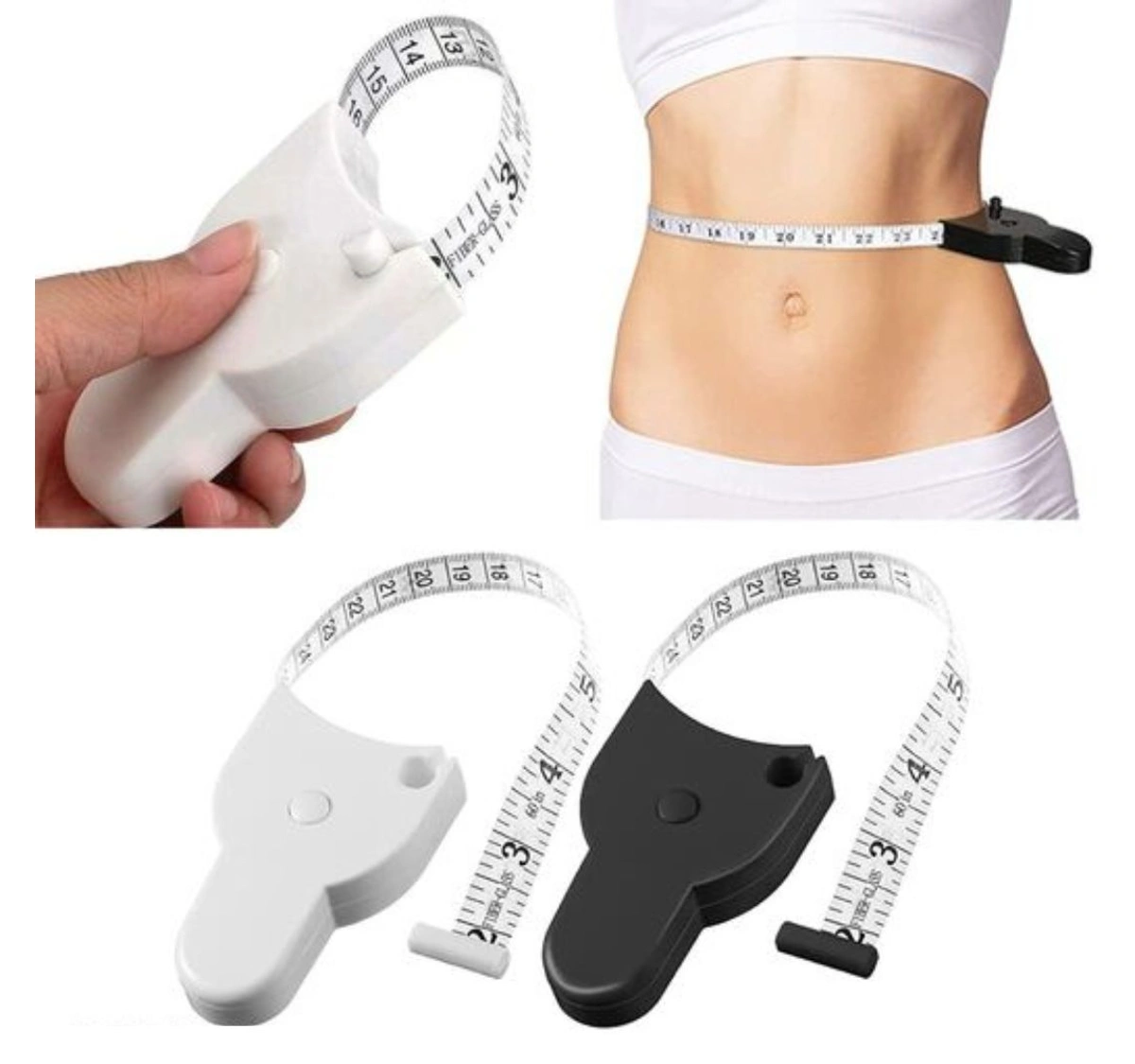 Body Tape Measure, Auto Retractable, Ergonomic And Portable Design