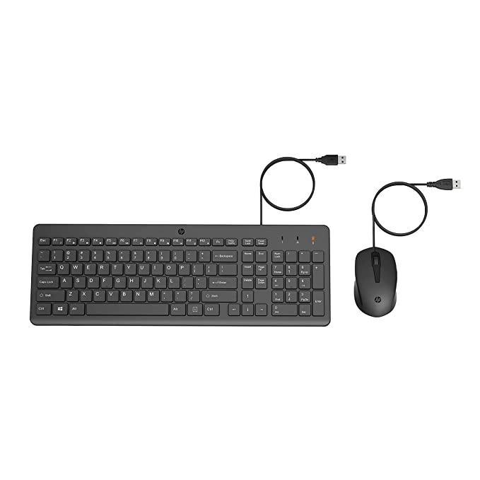 HP Wired Keyboard and Mouse 150 G634-5