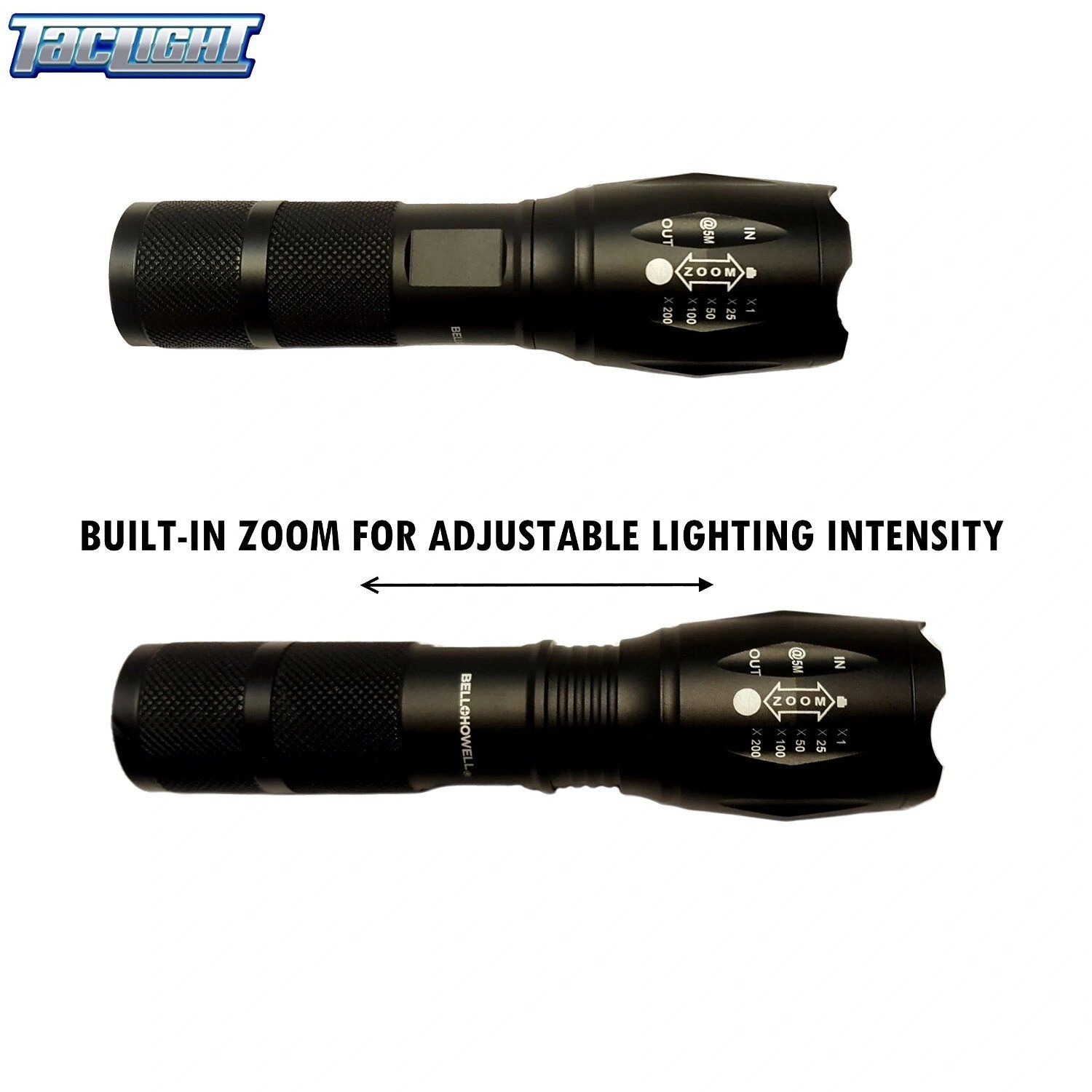 Bell+Howell Taclight Super Bright and High-Powered Tactical Flashlight  Taclight