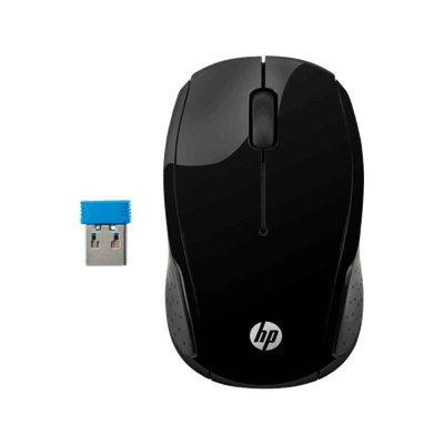 HP 200 Black Wireless Mouse