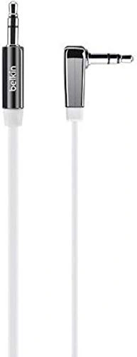 BEL CABLE3.5MM AUDM/MFLATRT ANGLE 4FTWHT-AV10128qe04-WHT