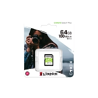 Kingston Canvas Select Plus 64GB SD Memory Card (SDS2/64GBIN)