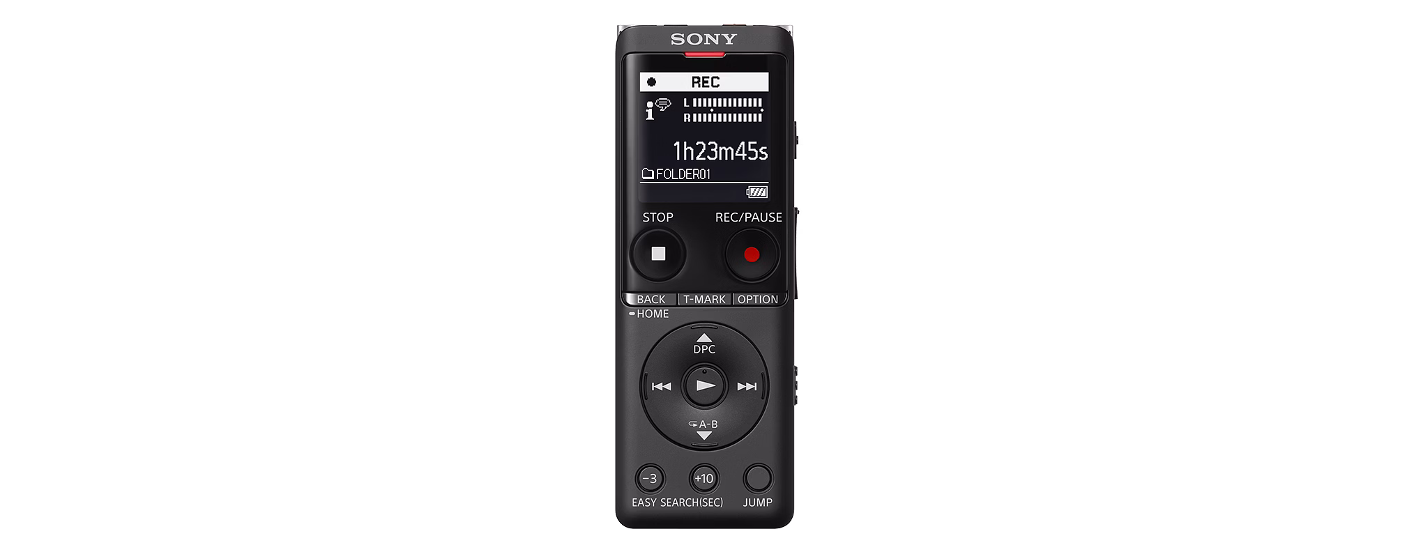 SONY ICDUX570F Voice Recorder Black
