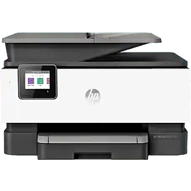 HP OfficeJet Pro 9020 All-in-One Wireless Smart Colour Printer with Auto-Duplex, Voice-Activated Printing (Works with Alexa &amp; Google Assistant)-3UK98D