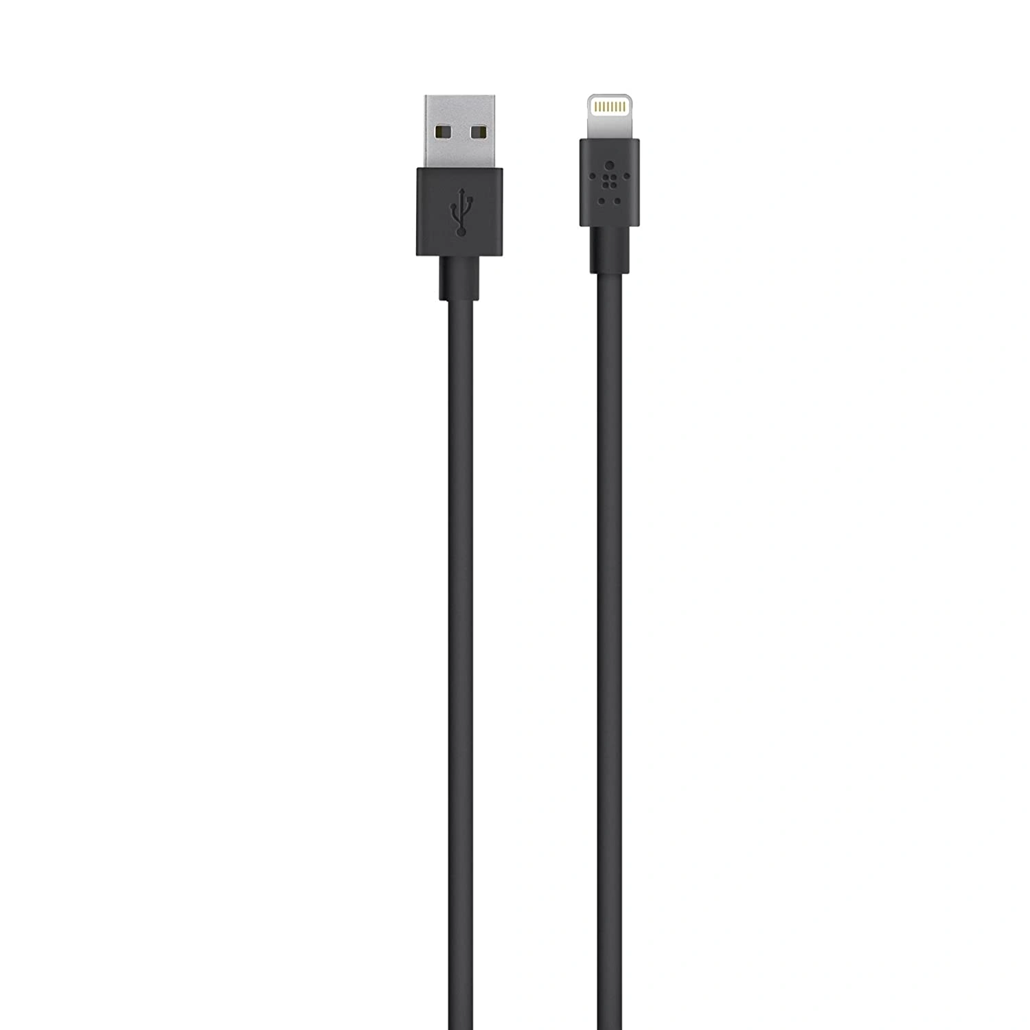 BEL SYNC/CHARGE CABLE 2.4A LTG 4FT BLACK-F8J023bt04-BLK