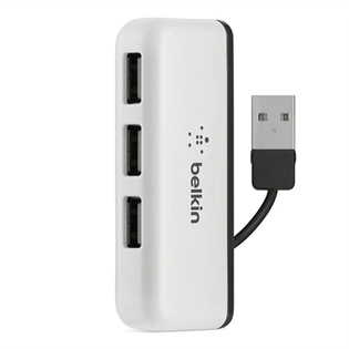 BEL USB 2.0 4-PORT TRAVEL HUB (New FOB)