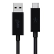 BEL USB 3.1 TYPC-USB A 10GBPS 3A 1M BLK-F2CU029bt1M-BLK-sm