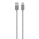 CABLE,PREMIUM,USB-C/USB-A MIX METALIC,4',GRAY-F2CU060bt04-GRY-sm