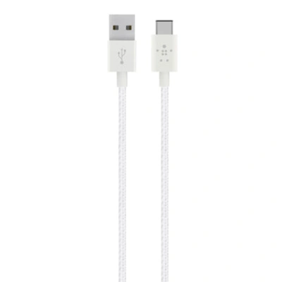 CABLE,PREMIUM,USB-C/USB-A MIX METALIC,4',WHITE