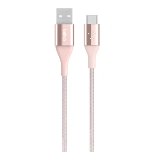 DURATEK CHARGE CABLE, USB-C TO USB-A,4 ,GOLD