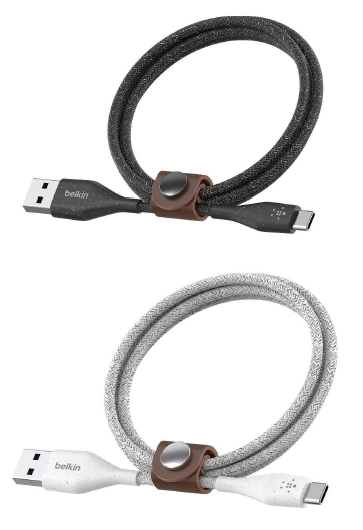 DURATEK PLUS LIGHTNING TO USB-C CABLE,4',BLK-F8J243bt04-BLK