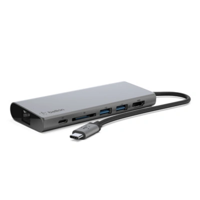 USB C Multi-media Hub + Charge