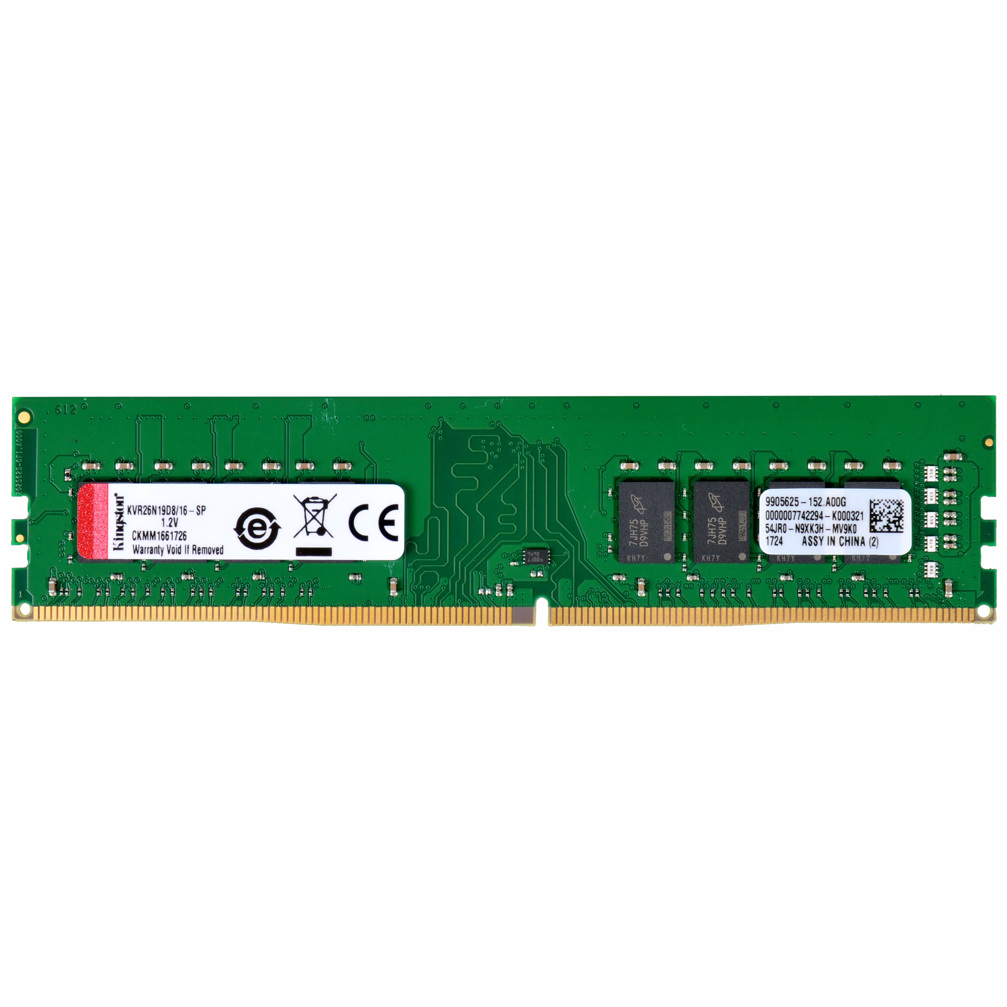 Kingston 16GB 2666MHz DDR4 Non-ECC CL19 DIMM 2Rx8 image 3